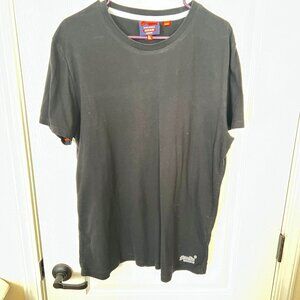 Authentic SUPERDRY British Design Japan Spirit Men’s Black T-Shirt Sz.2XL